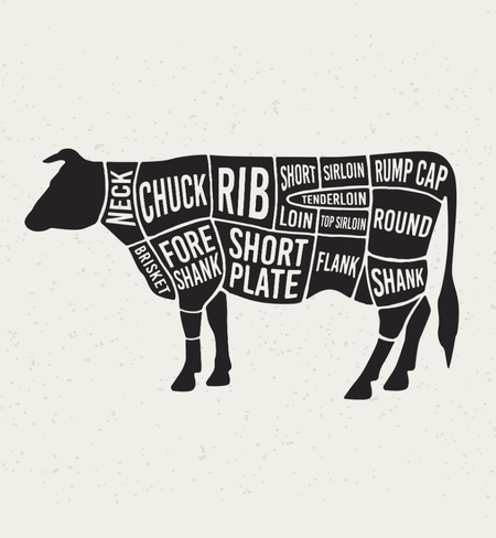 (PREORDER - save $.50 lb) Dry Aged Grass-Fed Black Angus 1/2 Beef Side