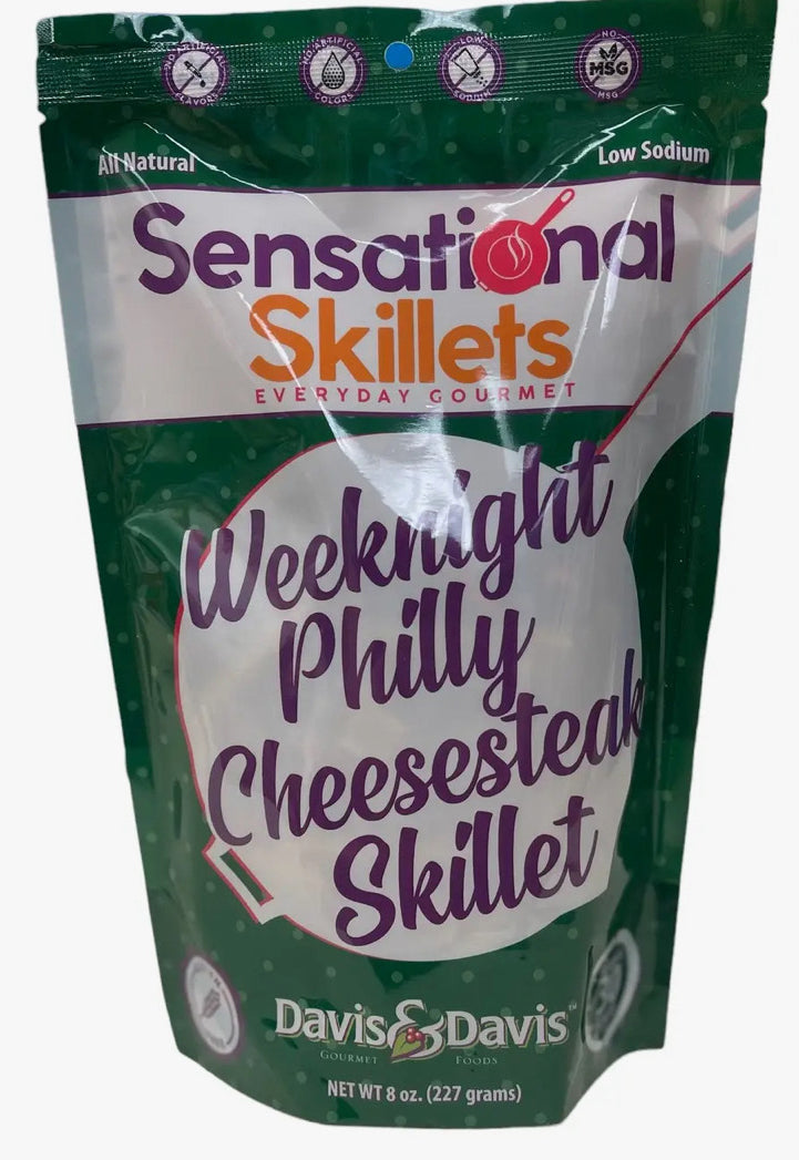 Weeknight Philly Cheesesteak Skillet